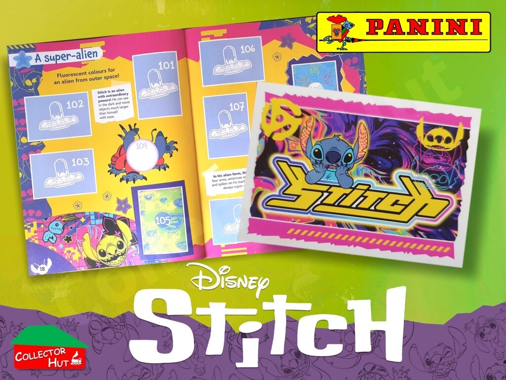 Panini Disney Stitch Single Stickers Lilo & Stitch 2024