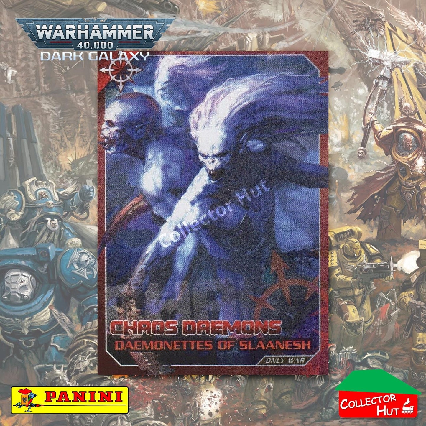 PANINI Warhammer 40,000 Dark Galaxy Only War Base Trading Cards #1-225