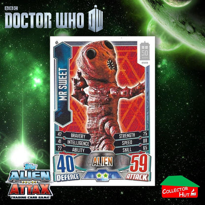 Topps Doctor Who Alien Attax 50th Anniversary Edition Companion Timeless Cards