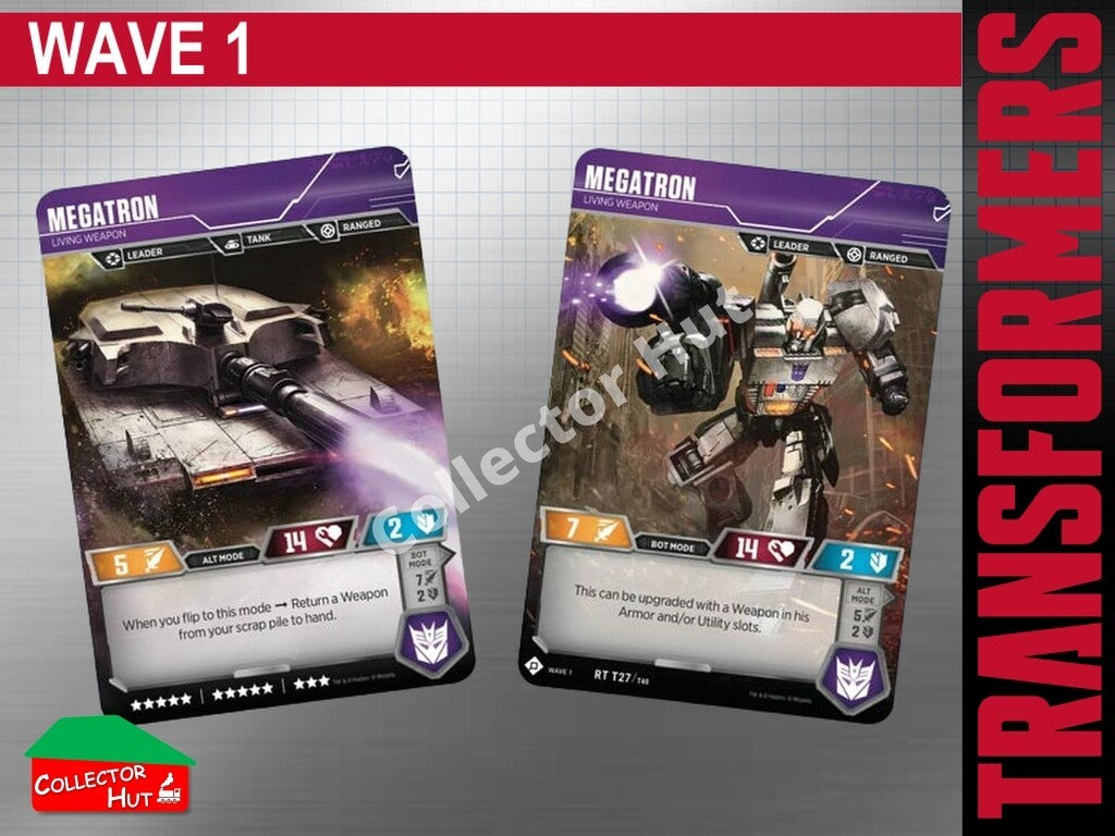 Transformers TCG CHARACTER Trading Cards All Waves