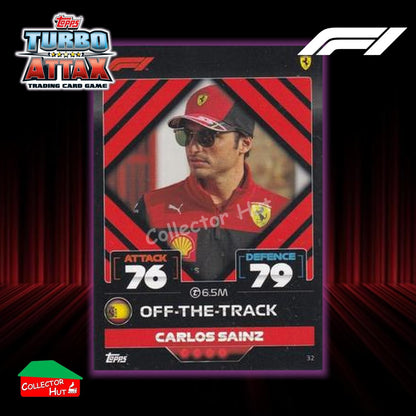 Topps Turbo Attax Formula 1 F1 2022 #1-131 Base Cards YOU CHOOSE