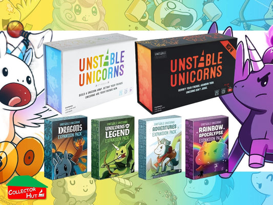 Unstable Unicorns Card Game Base & Expansion Packs New & Sealed