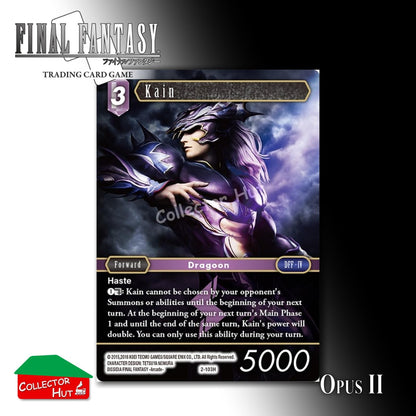 Final Fantasy Trading Card Game OPUS II 2 FOIL CARDS You Choose