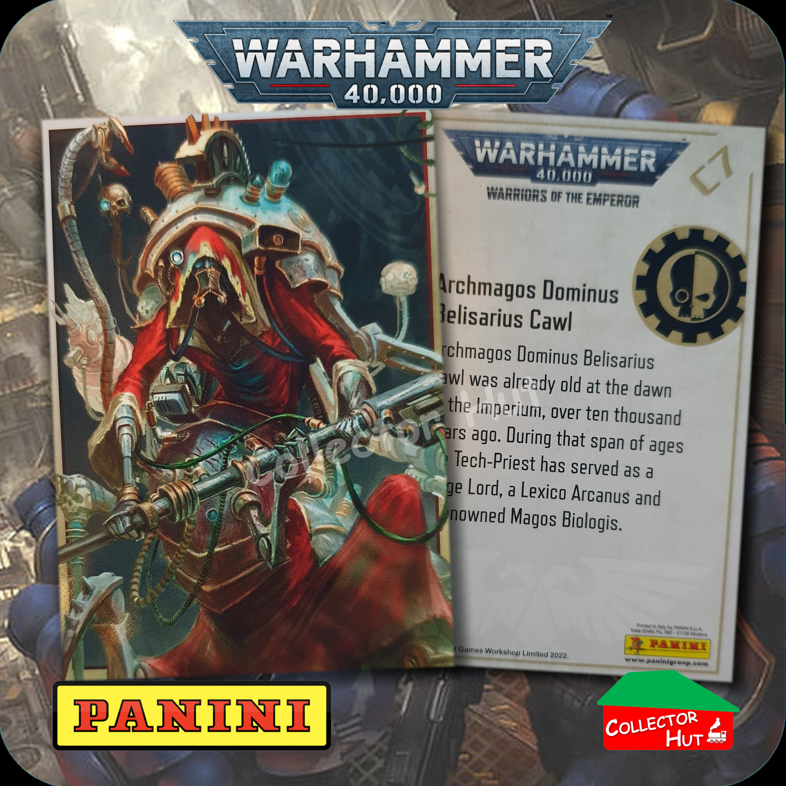 PANINI Warhammer 40,000 40k Warriors of the Emperor Trading Cards You Choose
