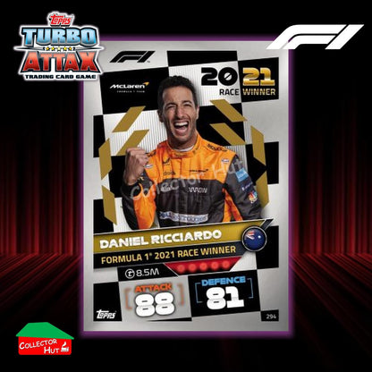 Topps Turbo Attax Formula 1 F1 2022 Limited Edition, 100 Club & Foil Cards
