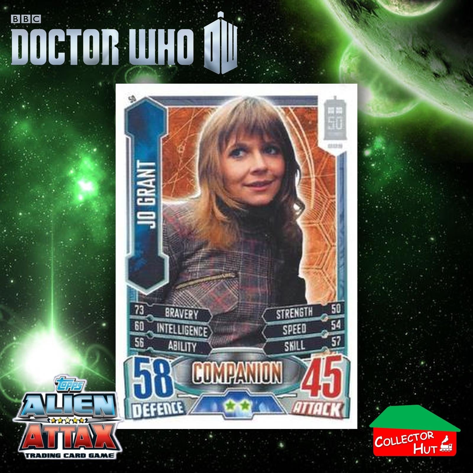 Topps Doctor Who Alien Attax 50th Anniversary Edition Companion Timeless Cards