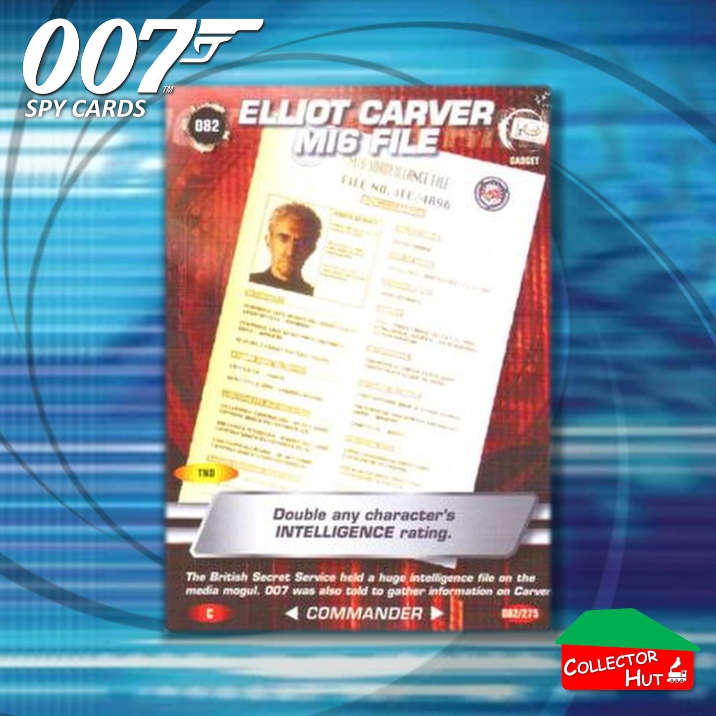 James Bond 007 Commander Spy Cards BASE COMMON YOU CHOOSE