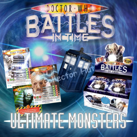 DOCTOR WHO Battles in Time #601-825 ULTIMATE MONSTERS RARE & COMMON Cards