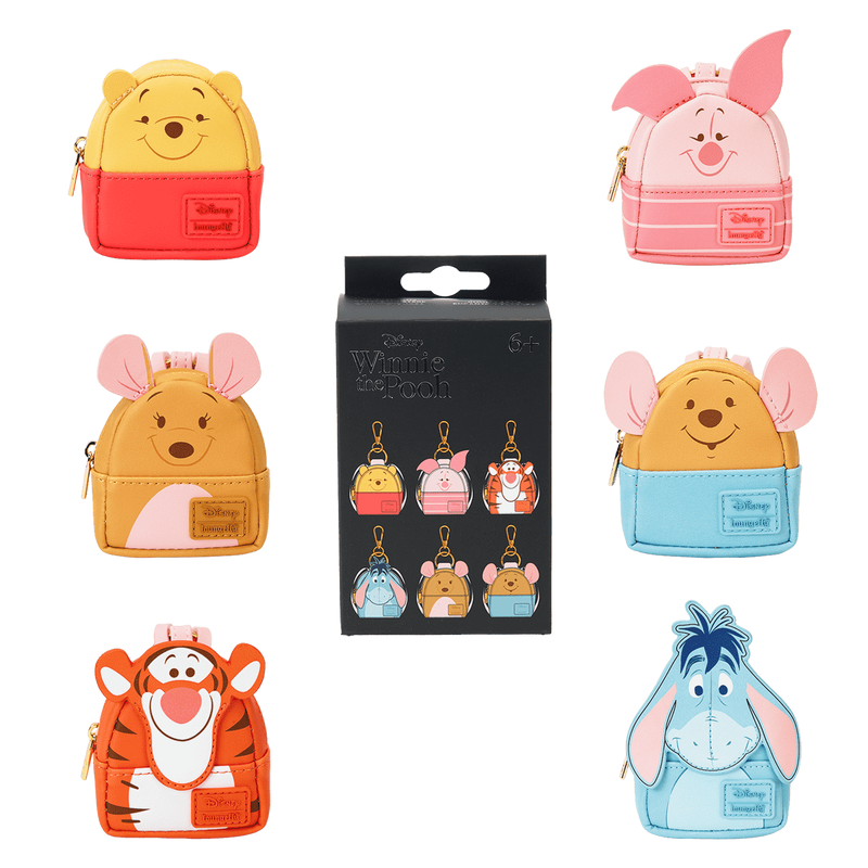 Loungefly Disney Winnie the Pooh Mystery Mini Bag Charms Coin Purse (Identified)