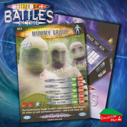 DOCTOR WHO Battles in Time #601-825 ULTIMATE MONSTERS RARE & COMMON Cards