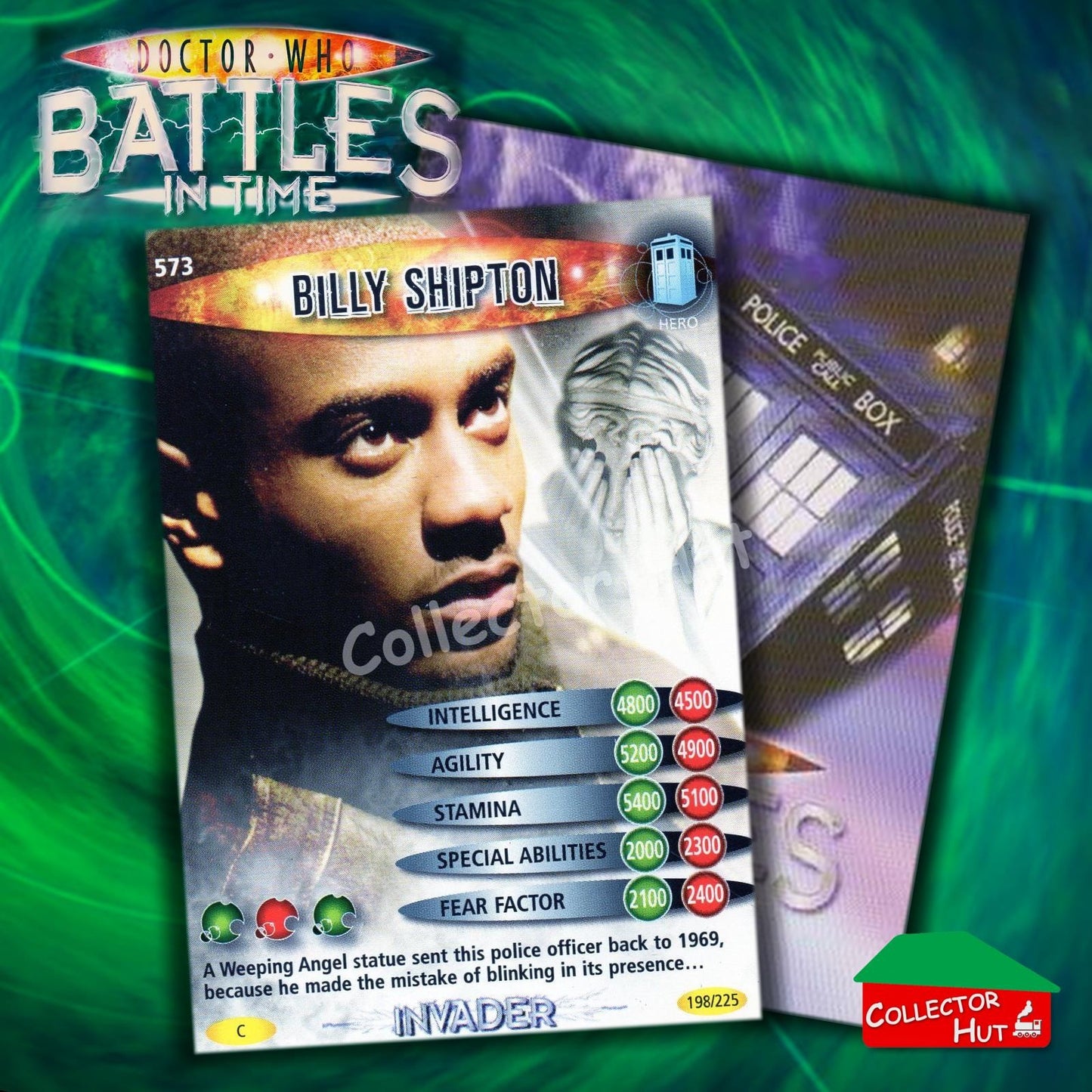 DOCTOR WHO Battles in Time #376-600 INVADER RARE & COMMON CARDS YOU CHOOSE