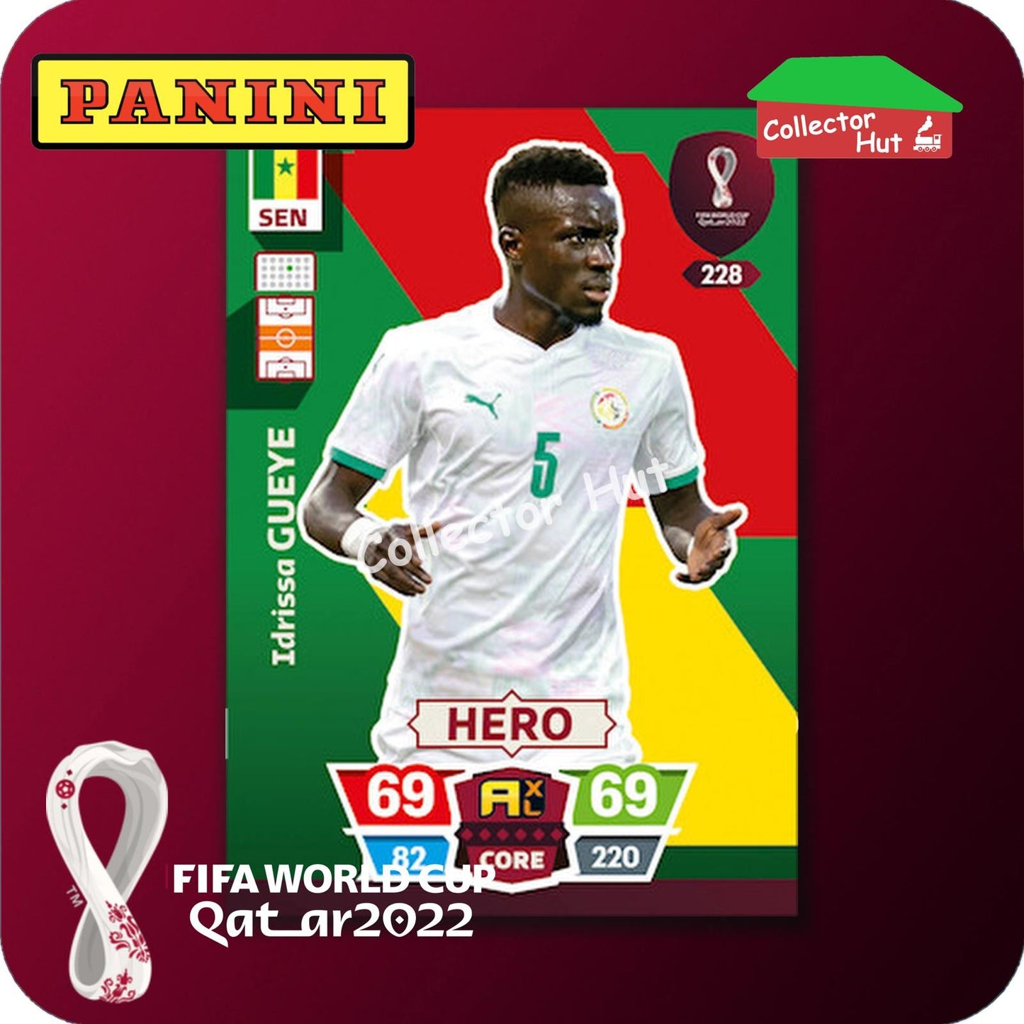 Panini Adrenalyn XL Qatar World Cup 2022 Trading Cards BASE SET #145-288