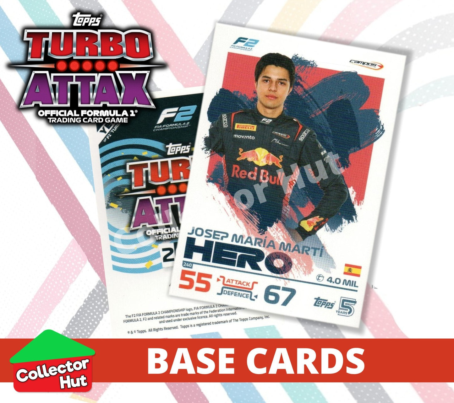 Topps Turbo Attax Formula 1 F1 2024 #167-312 Base Cards YOU CHOOSE