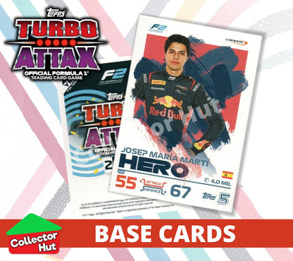 Topps Turbo Attax Formula 1 F1 2024 #167-312 Base Cards YOU CHOOSE
