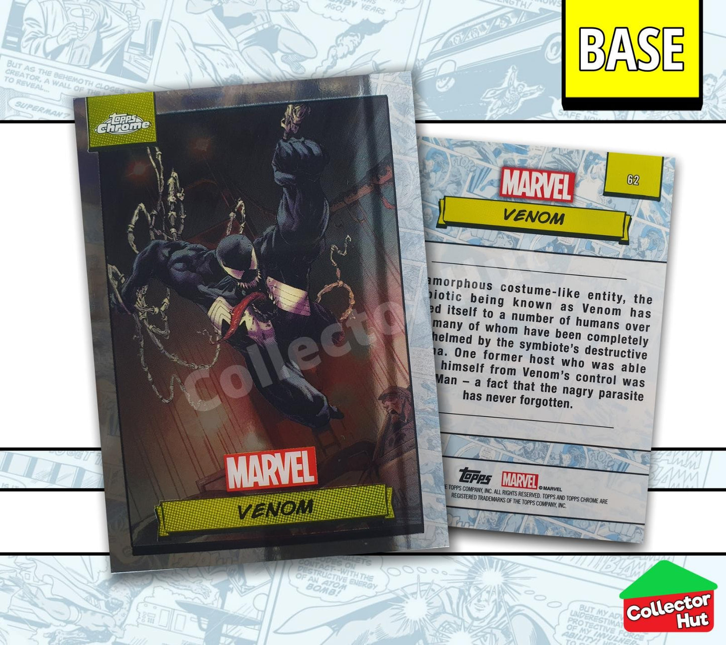 Marvel Topps Chrome 2024 Base Card Collection 1-150 YOU CHOOSE
