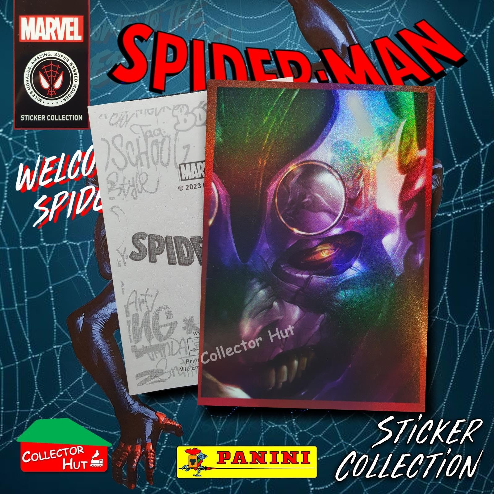Panini Spider-Man Spider-Verse 2023 Collection Sticker Singles #1-163 & F1-30