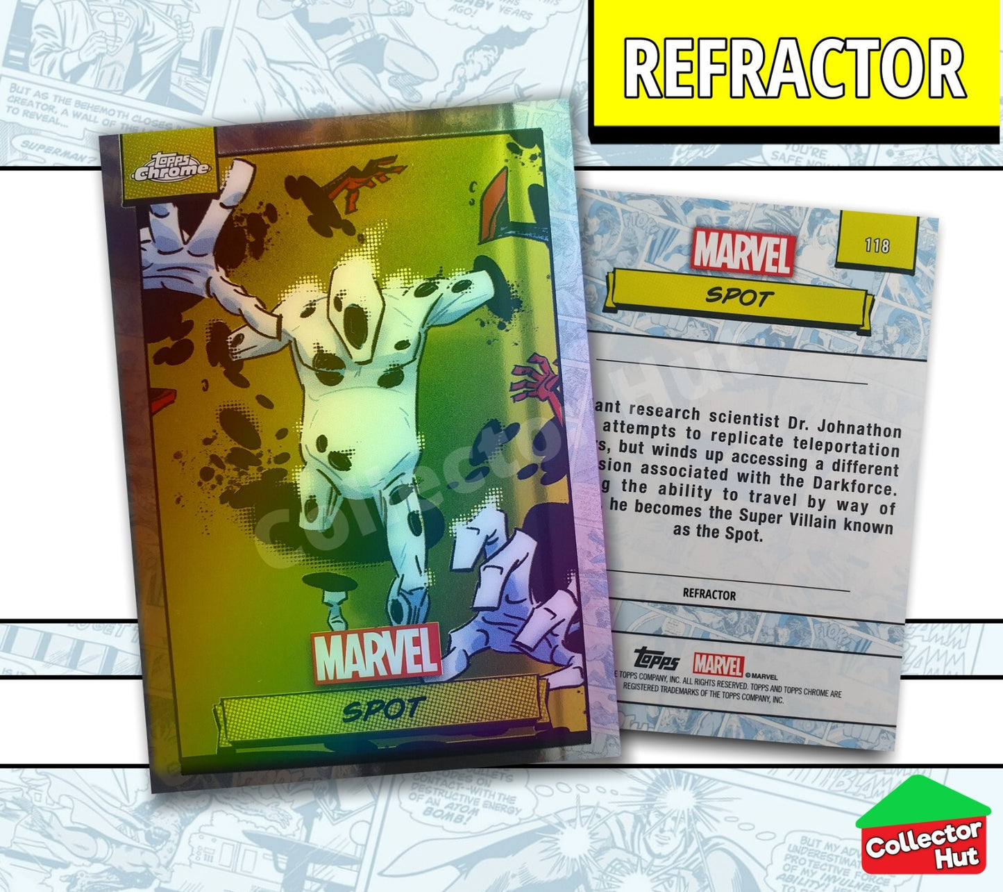Marvel Topps Chrome 2024 REFRACTOR Card Collection YOU CHOOSE