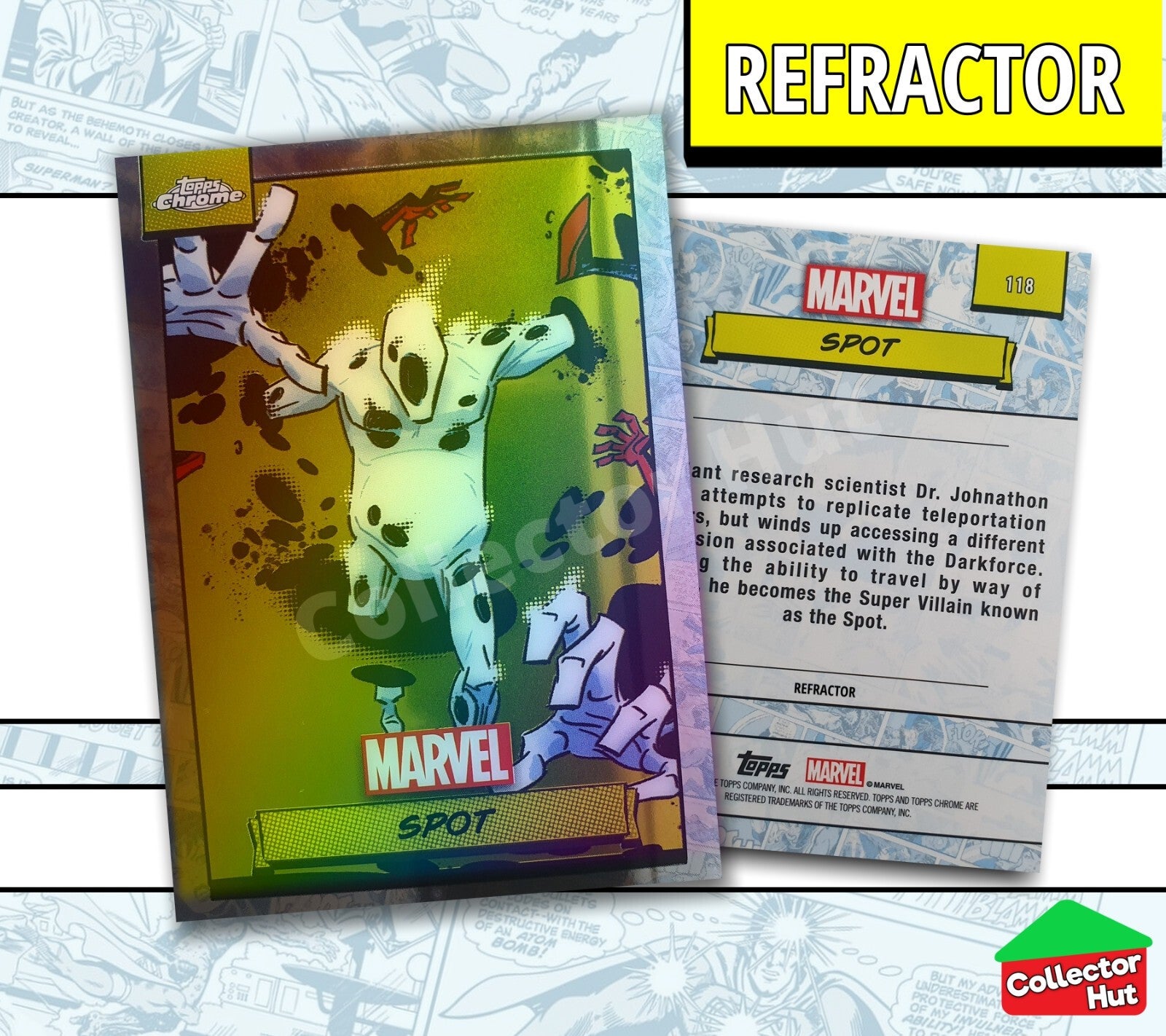 Marvel Topps Chrome 2024 REFRACTOR Card Collection YOU CHOOSE