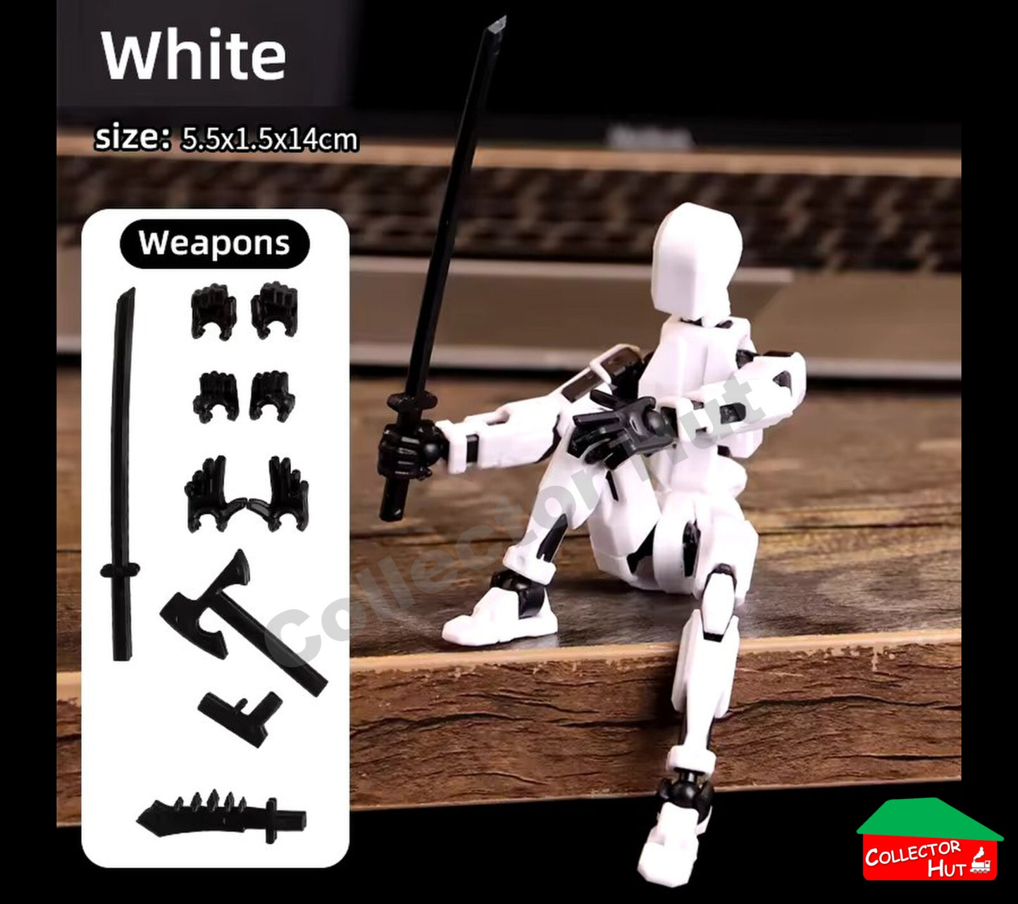 Shapeshift Robots Constructable Posable Action Figures for Art & Build Play