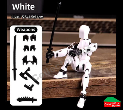 Shapeshift Robots Constructable Posable Action Figures for Art & Build Play