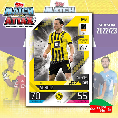 Topps Match Attax Europa Champions League 2022/23 TCG Trading Cards Base 190-387