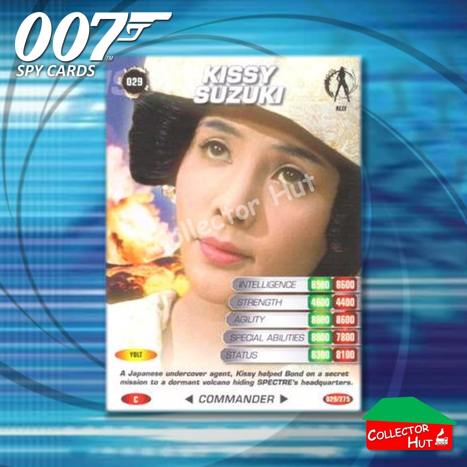 James Bond 007 Commander Spy Cards BASE COMMON YOU CHOOSE