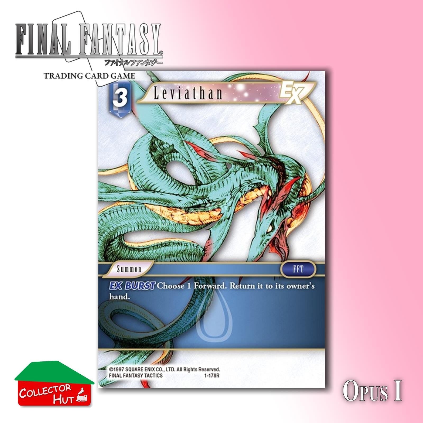 Final Fantasy Trading Card Game OPUS I Singles You Choose