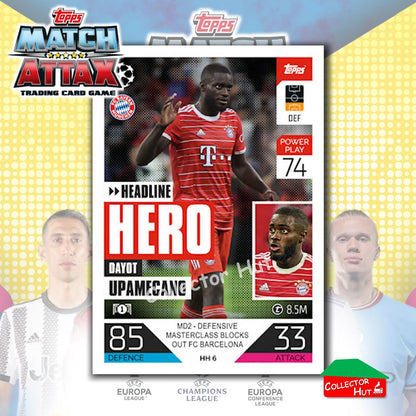 Topps Match Attax Extra 2022/23 Base Cards YOU CHOOSE