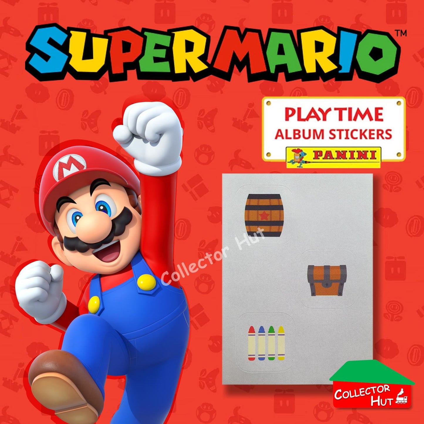 Panini Super Mario Playtime Sticker Collection Singles