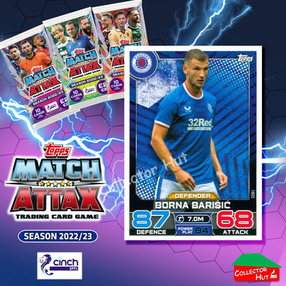 TOPPS MATCH ATTAX SPFL 2022/23 #1-162 Choose Your Card