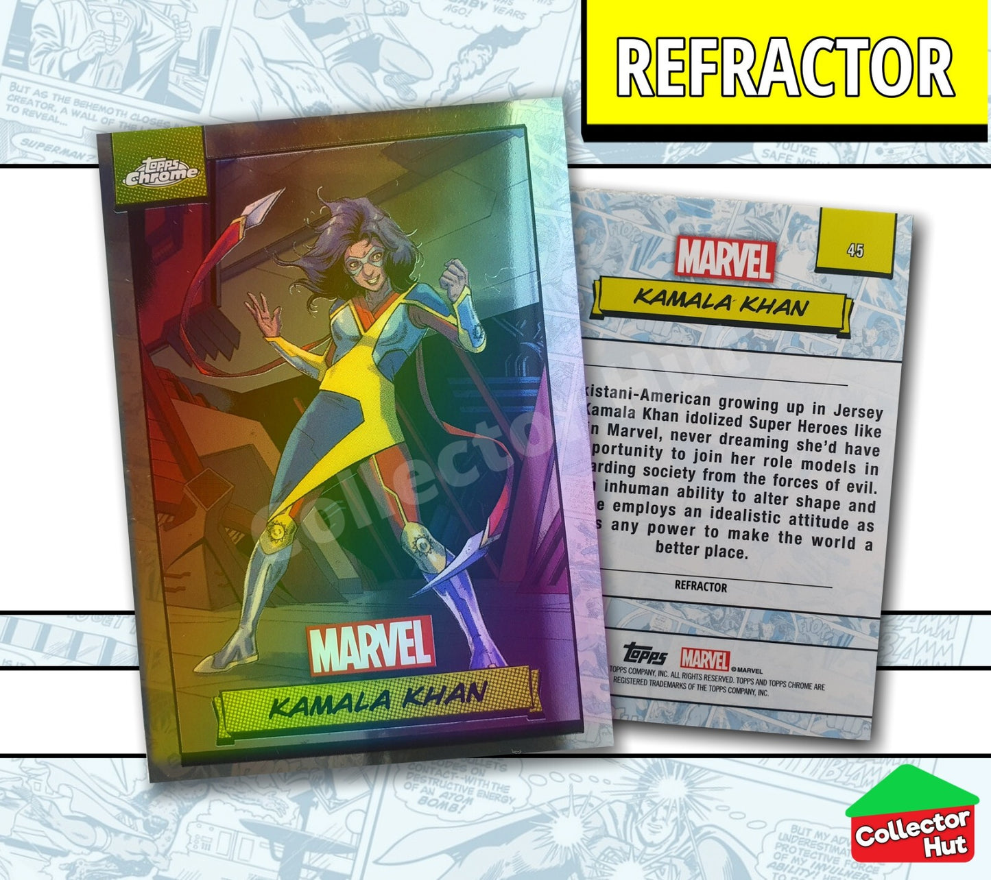 Marvel Topps Chrome 2024 REFRACTOR Card Collection YOU CHOOSE
