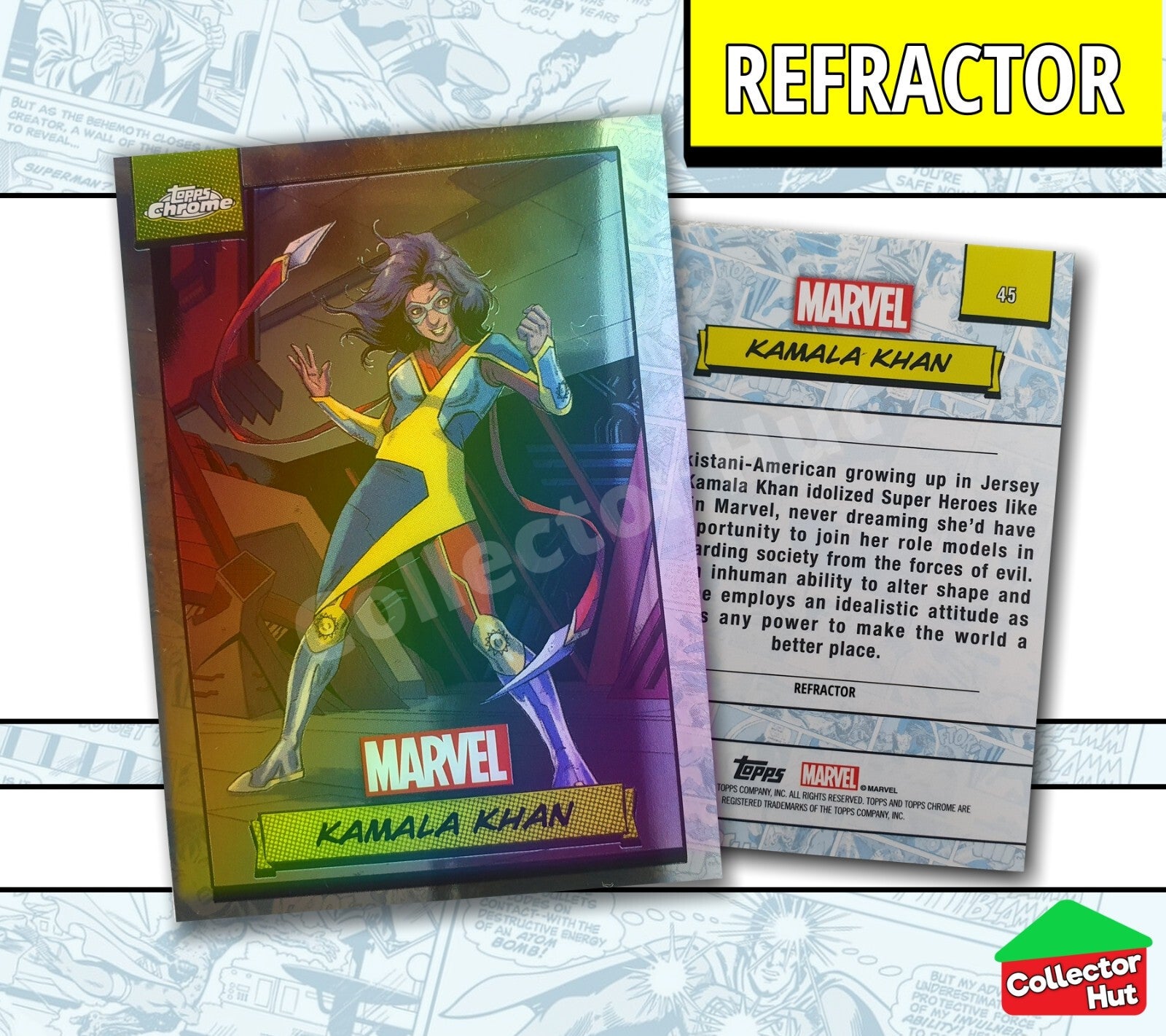 Marvel Topps Chrome 2024 REFRACTOR Card Collection YOU CHOOSE