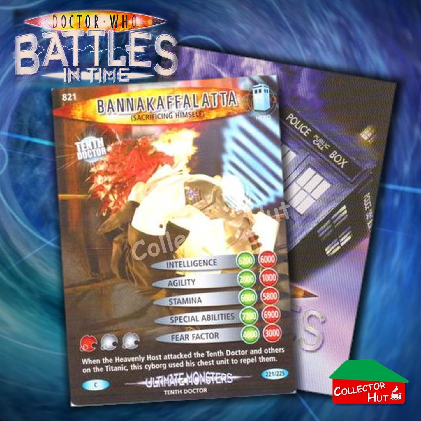 DOCTOR WHO Battles in Time #601-825 ULTIMATE MONSTERS RARE & COMMON Cards