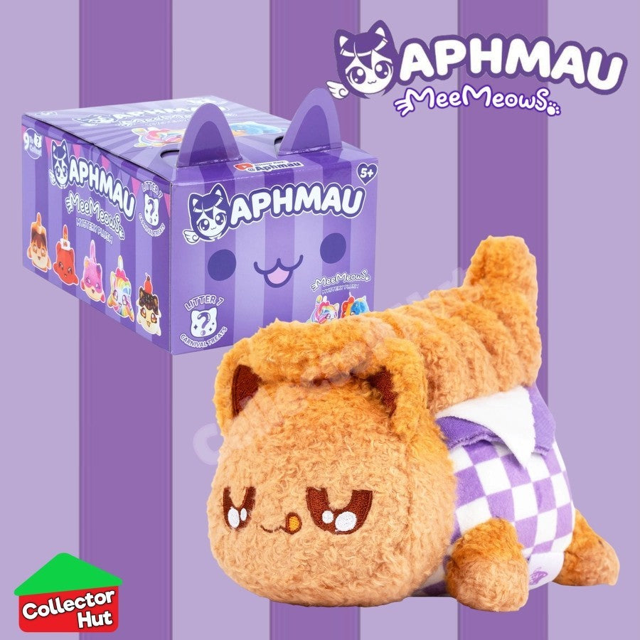 Aphmau MeeMeows Mystery 6" Plush Litter 7 Carnival Circus IDENTIFIED You Choose