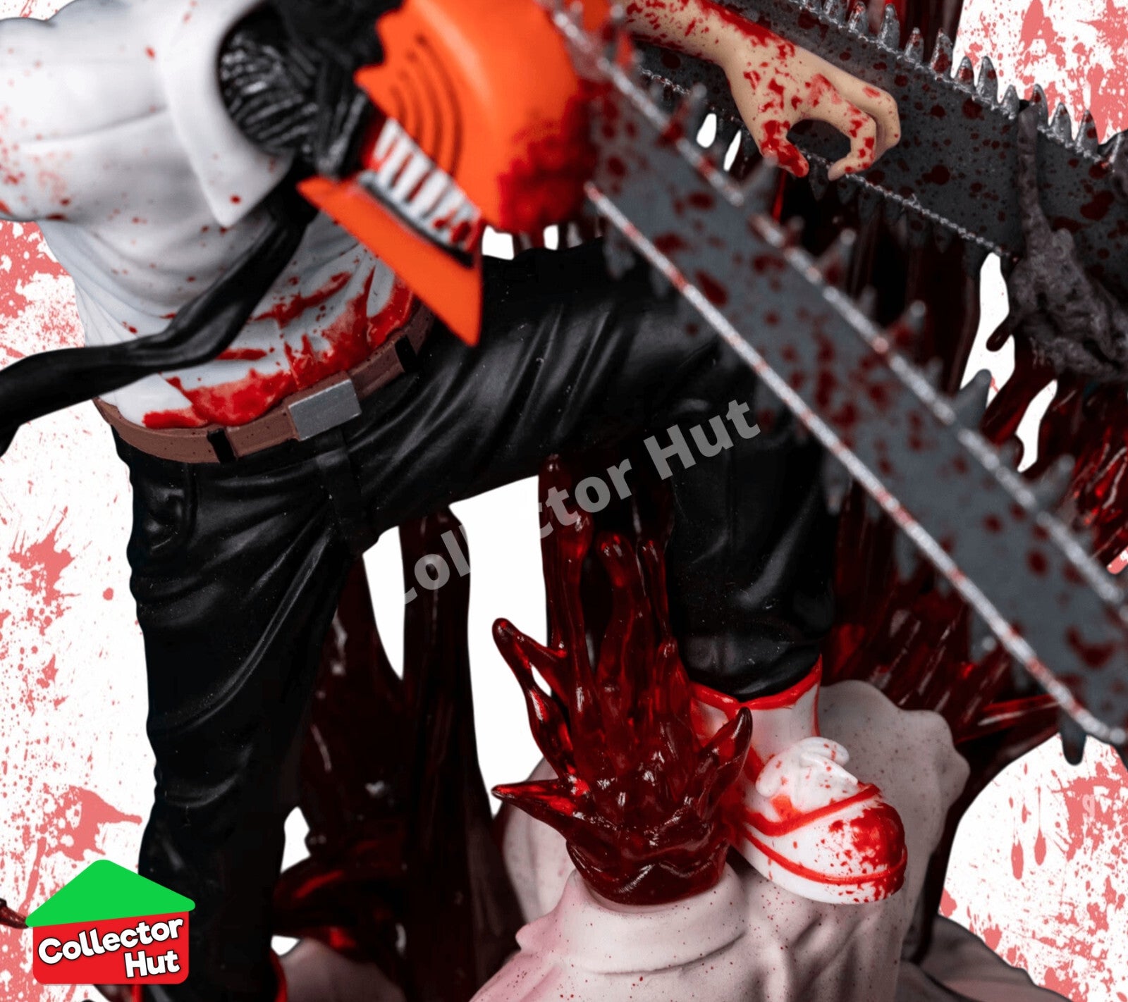 Chainsaw Man Denji Anime Action Figure 28cm Character Collectible Model Statue