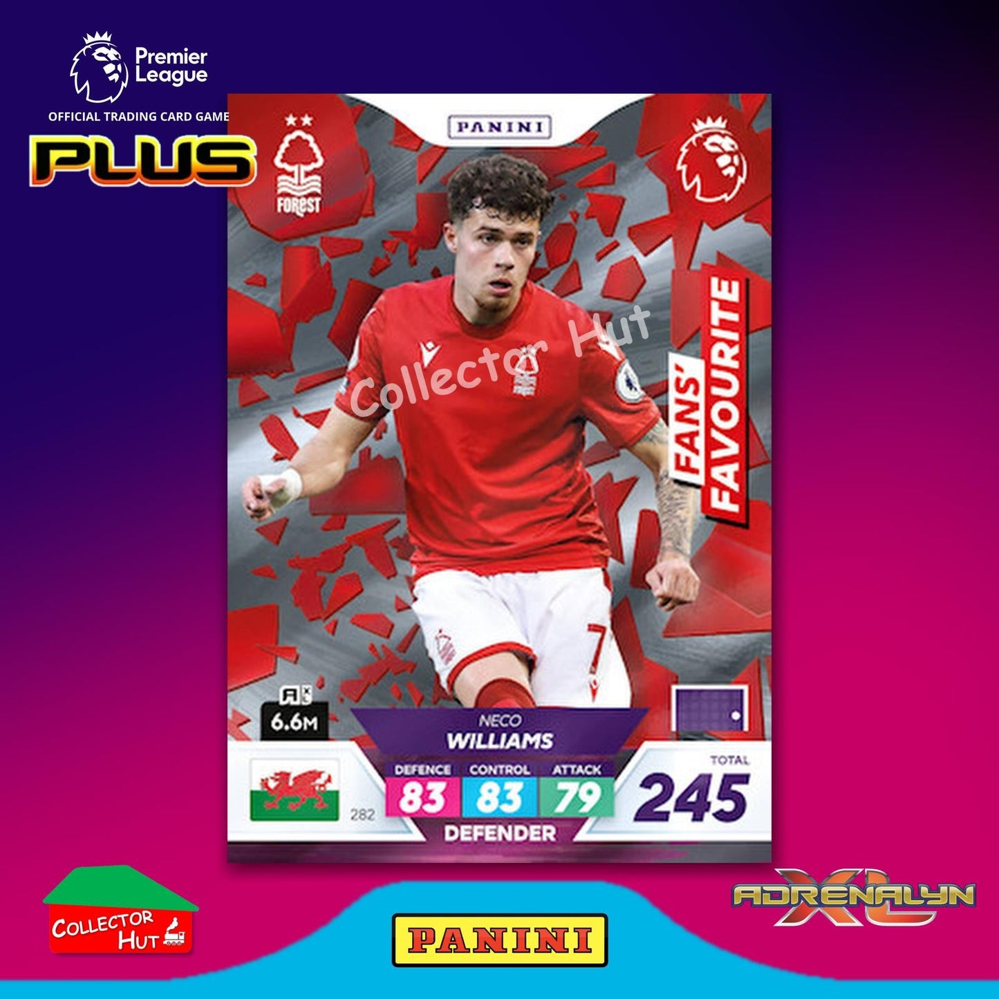 Panini Premier League Adrenalyn XL PLUS 2023 2022/23 Base Cards #190 - #369