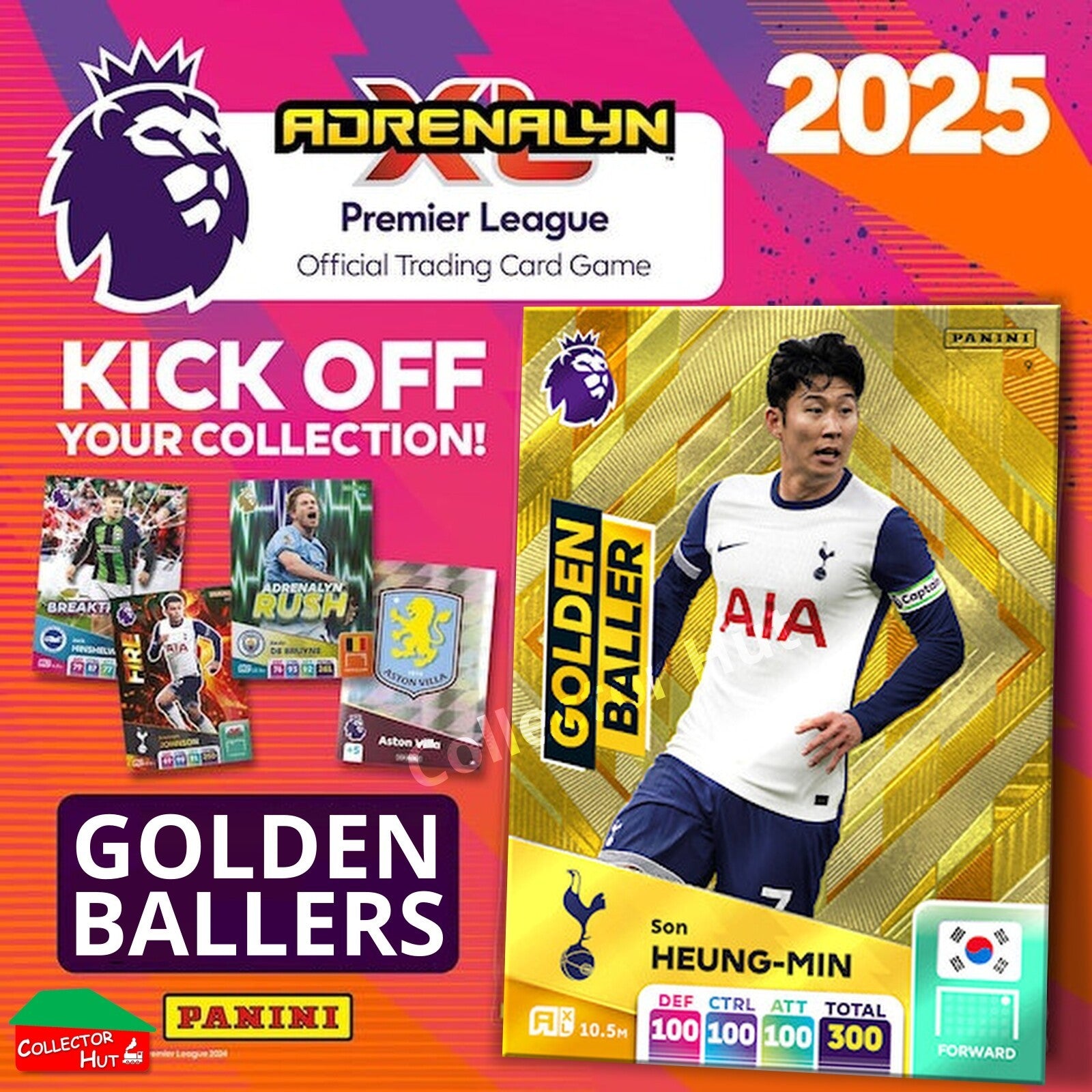Panini Adrenalyn XL Premier League 2025 2024/25 Golden Ballers & Limited Edition