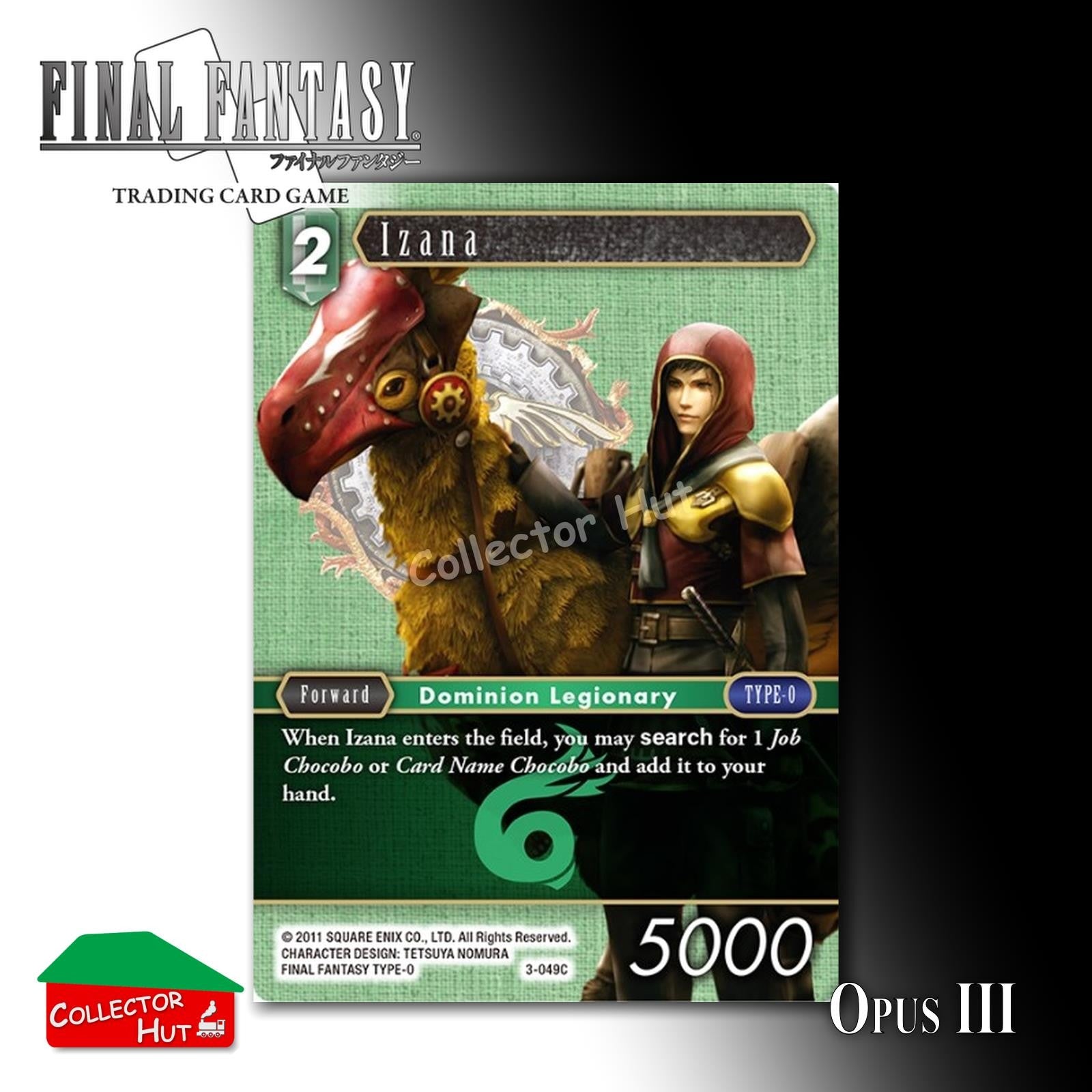 Final Fantasy Trading Card Game OPUS III 3 Singles You Choose