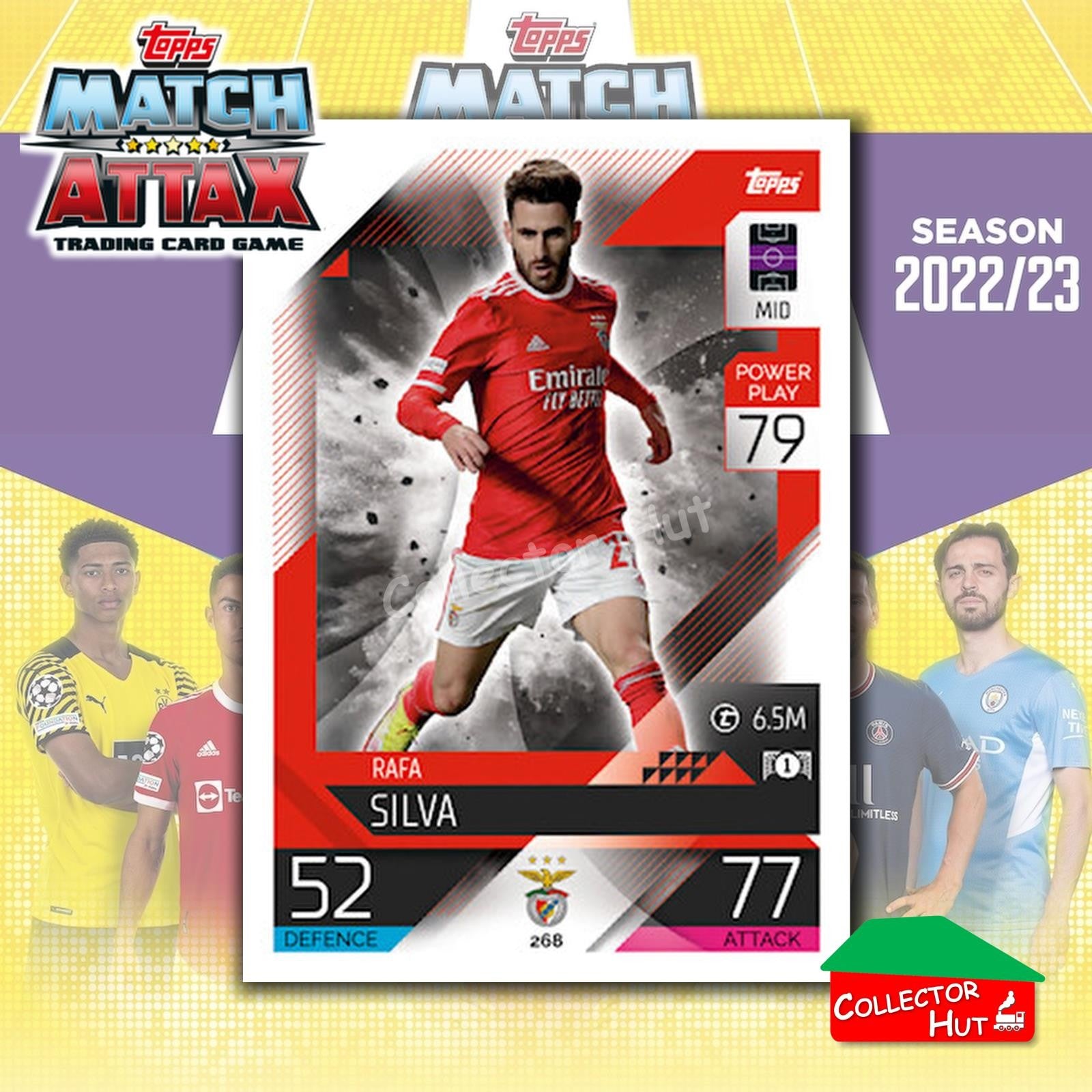 Topps Match Attax Europa Champions League 2022/23 TCG Trading Cards Base 190-387