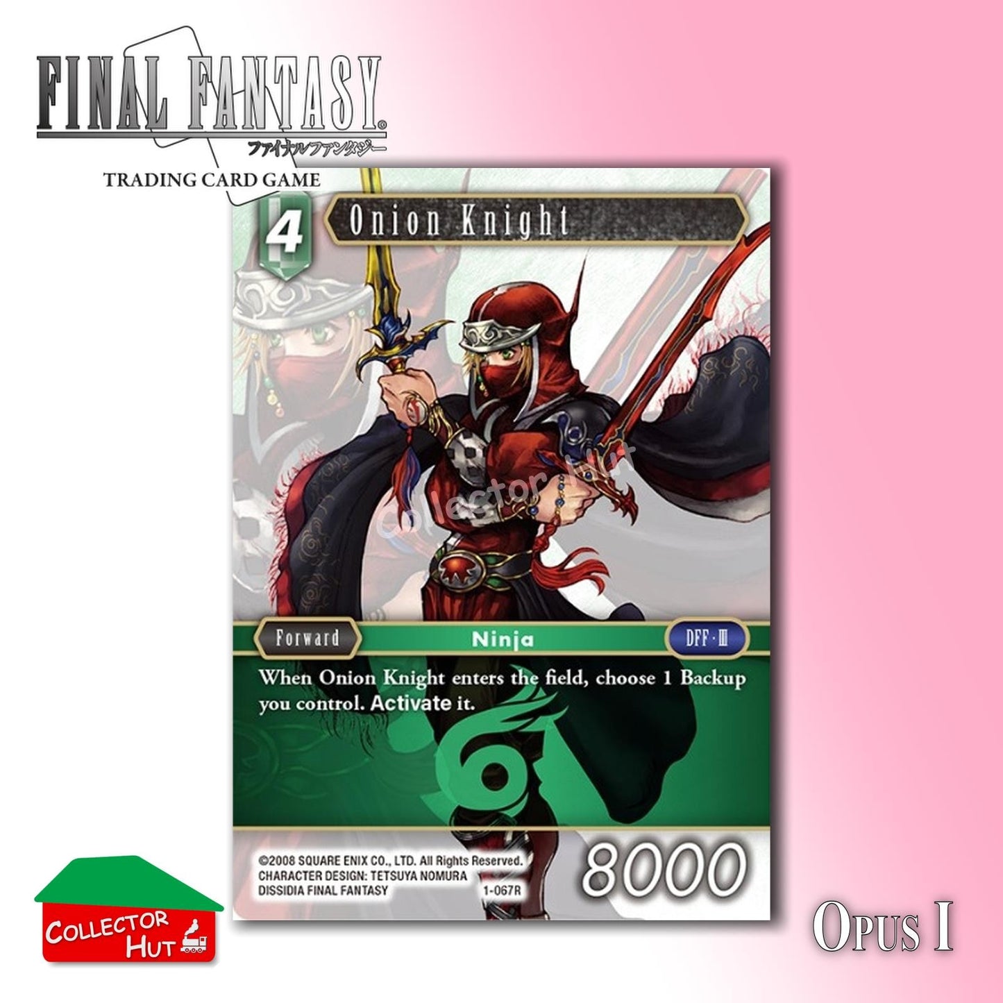 Final Fantasy Trading Card Game OPUS I Singles You Choose