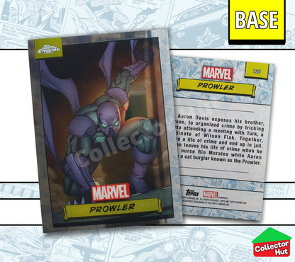 Marvel Topps Chrome 2024 Base Card Collection 1-150 YOU CHOOSE