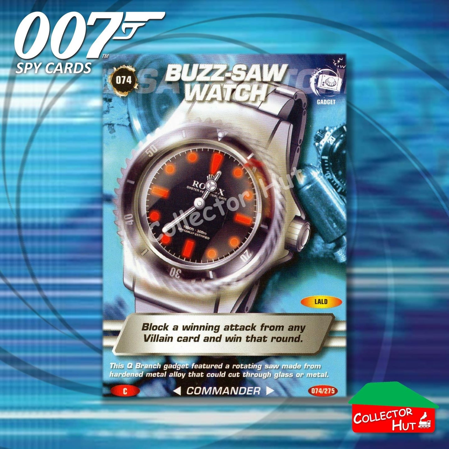 James Bond 007 Commander Spy Cards BASE COMMON YOU CHOOSE