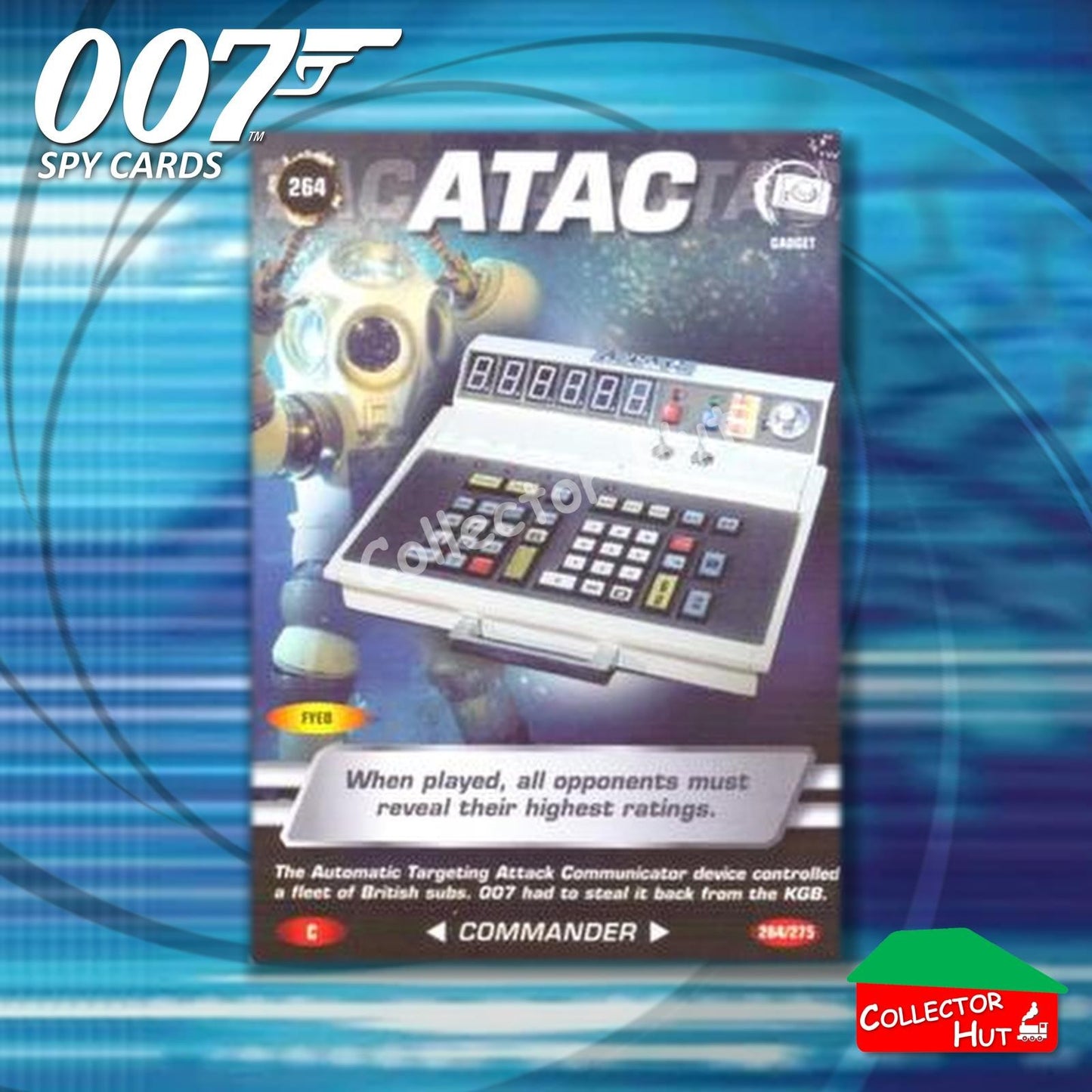 James Bond 007 Commander Spy Cards BASE COMMON YOU CHOOSE