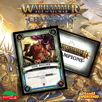 Warhammer Age of Sigmar: Champions Wave 2 ONSLAUGHT Trading Cards CHOOSE SINGLES