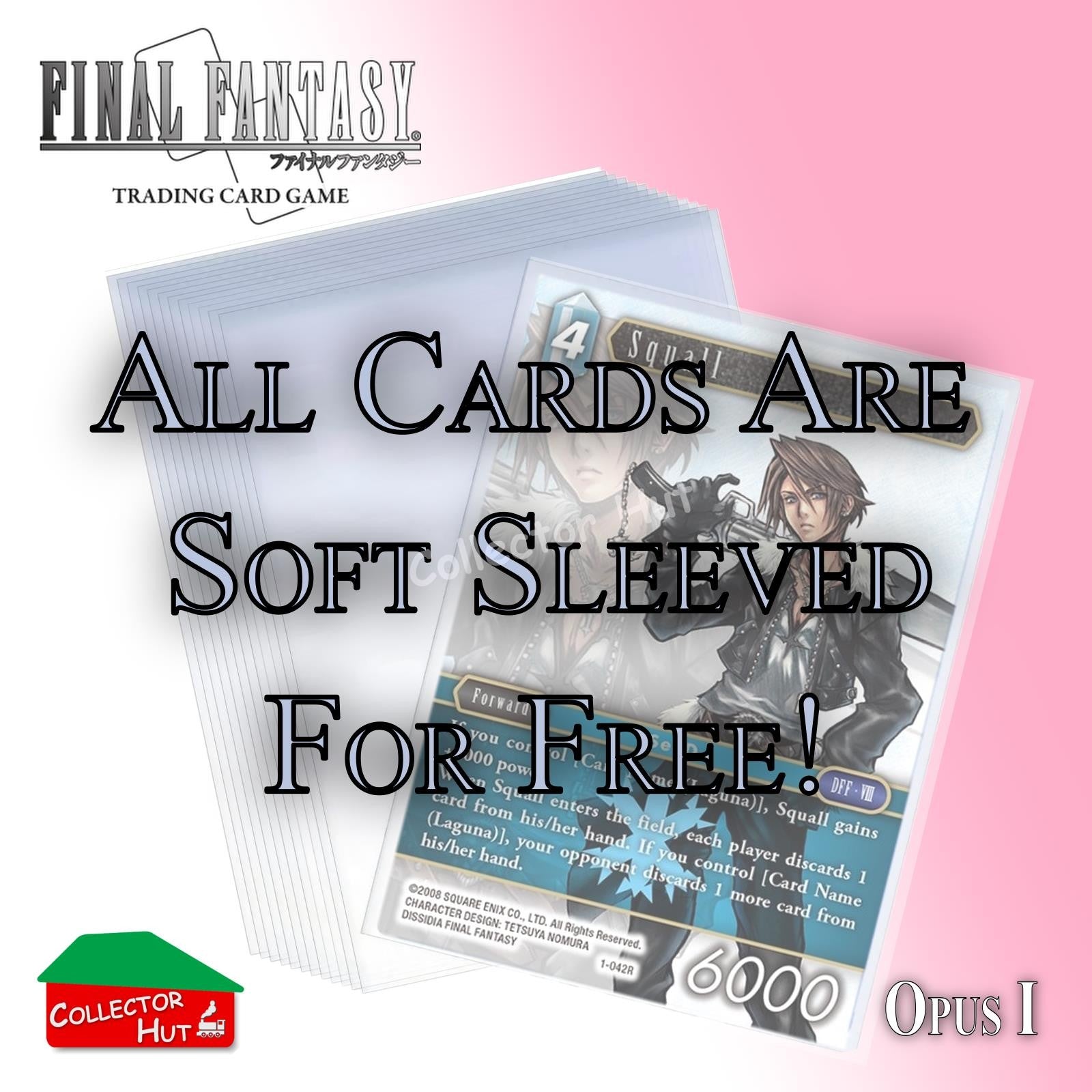 Final Fantasy Trading Card Game OPUS I Singles You Choose