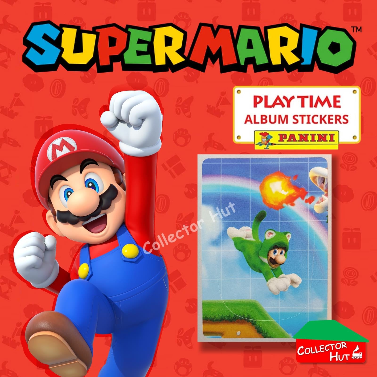 Panini Super Mario Playtime Sticker Collection Singles