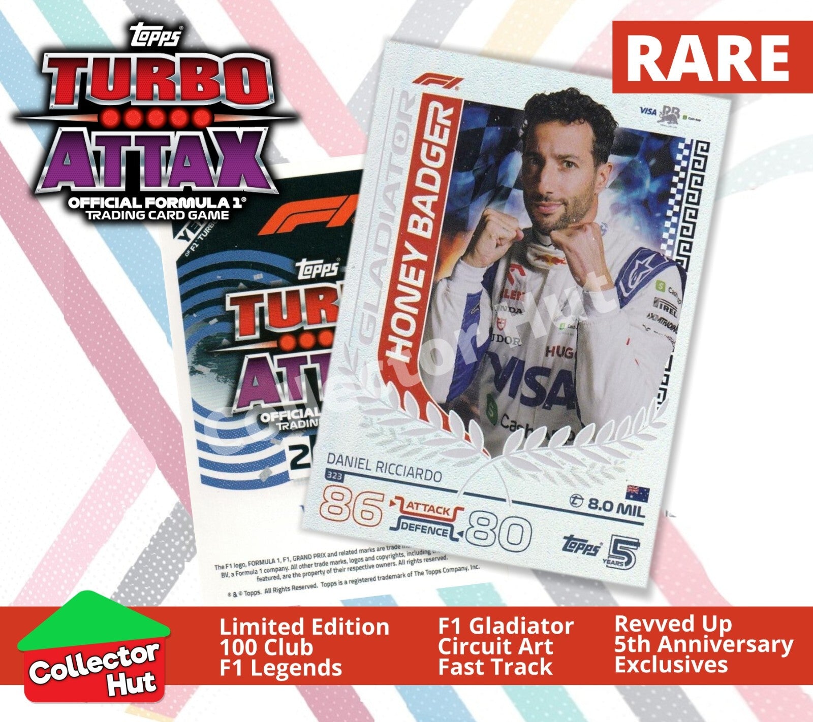 Topps Turbo Attax Formula 1 F1 2024 #313-344 RARE Limited Cards YOU CHOOSE