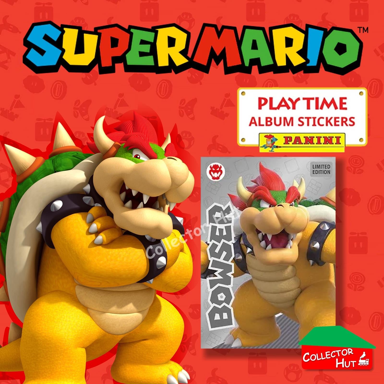 Panini Super Mario Playtime Limited Edition Cards & Parallel Stickers