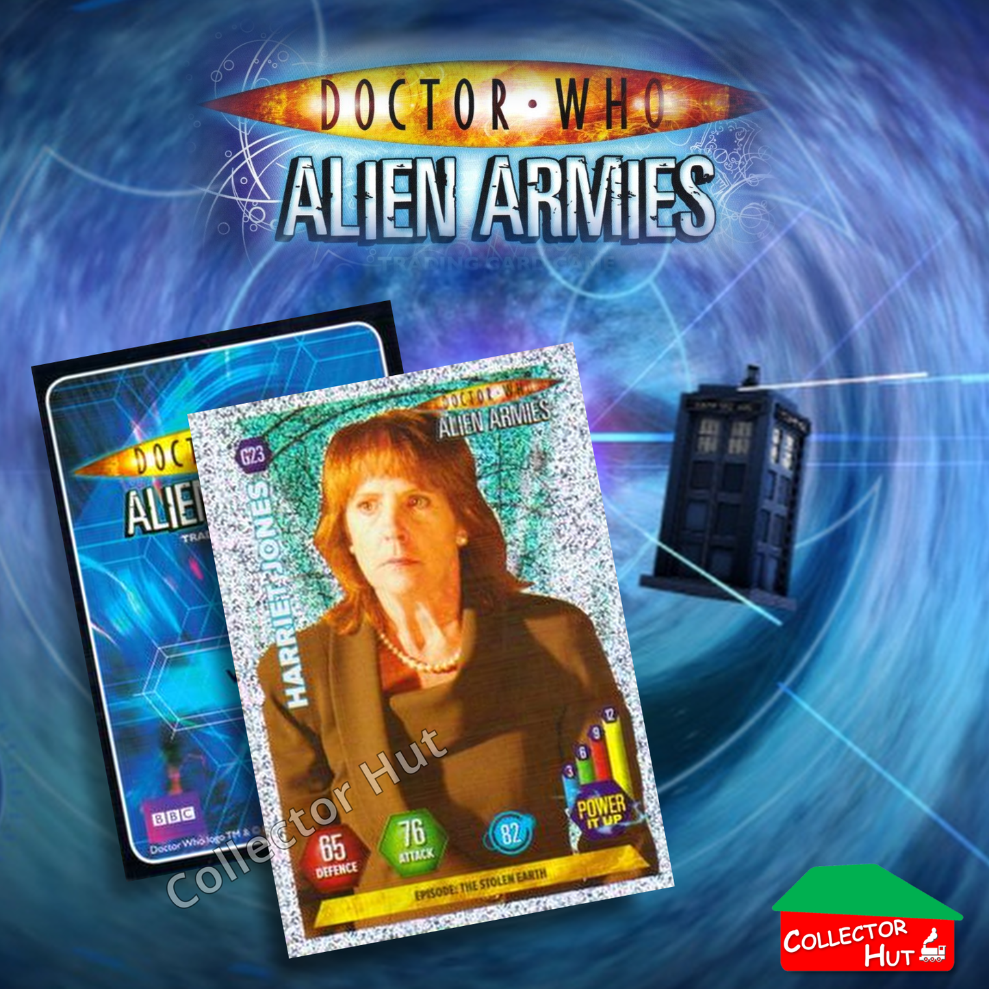DOCTOR WHO Alien Armies Trading Cards Glitter Super Emboss Foil Cards