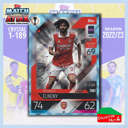Topps Match Attax Europa Champions League 2022/23 Crystal Parallel Cards 1-189